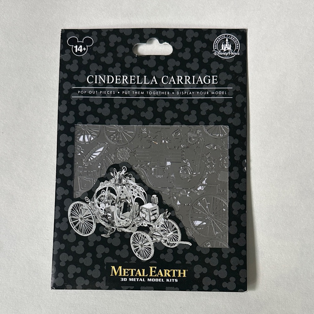 Metal Earth Cinderella Carriage 3D Model Kit